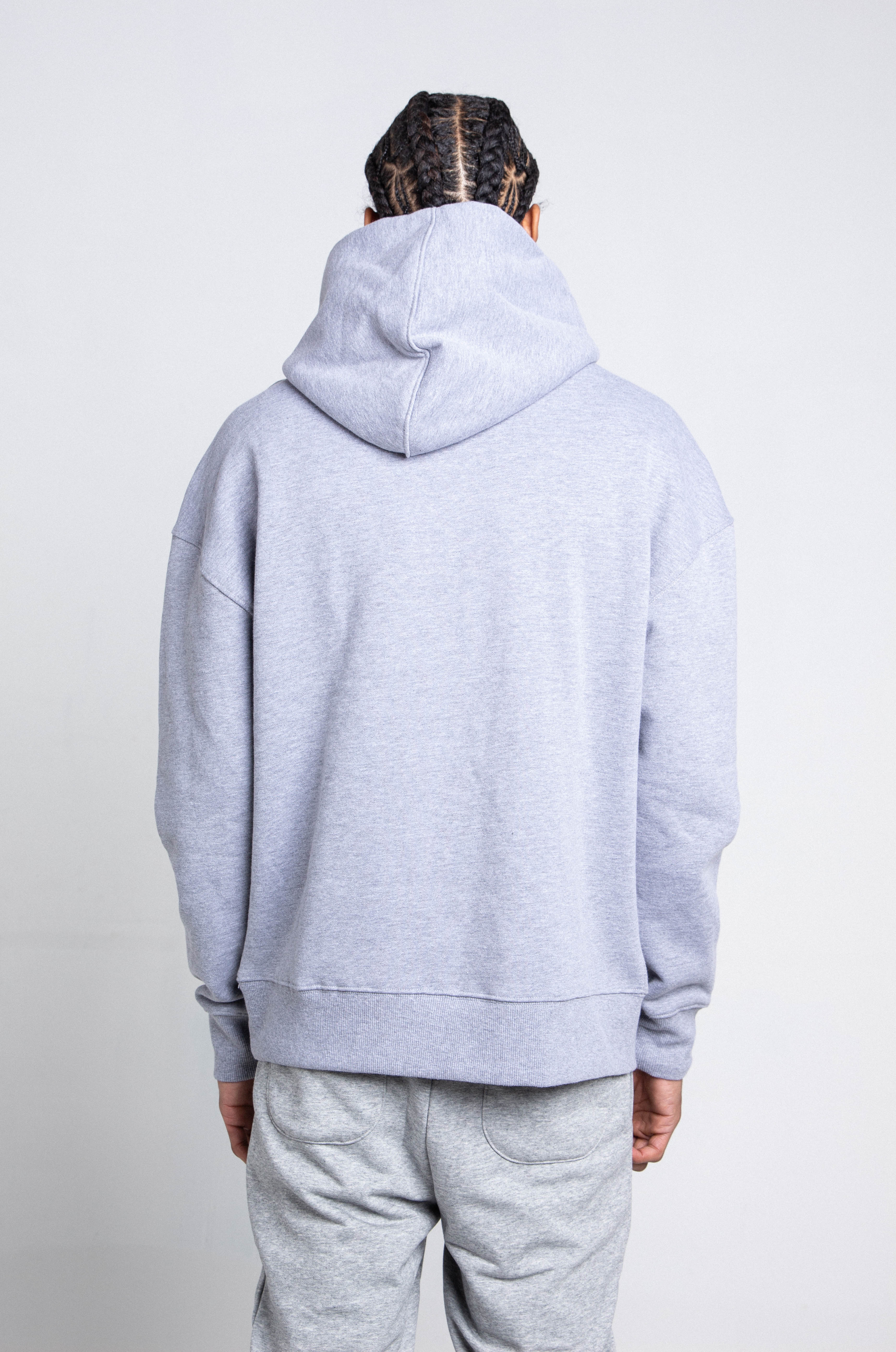 AJ1004H-P Plain Fleece Sweatshirt