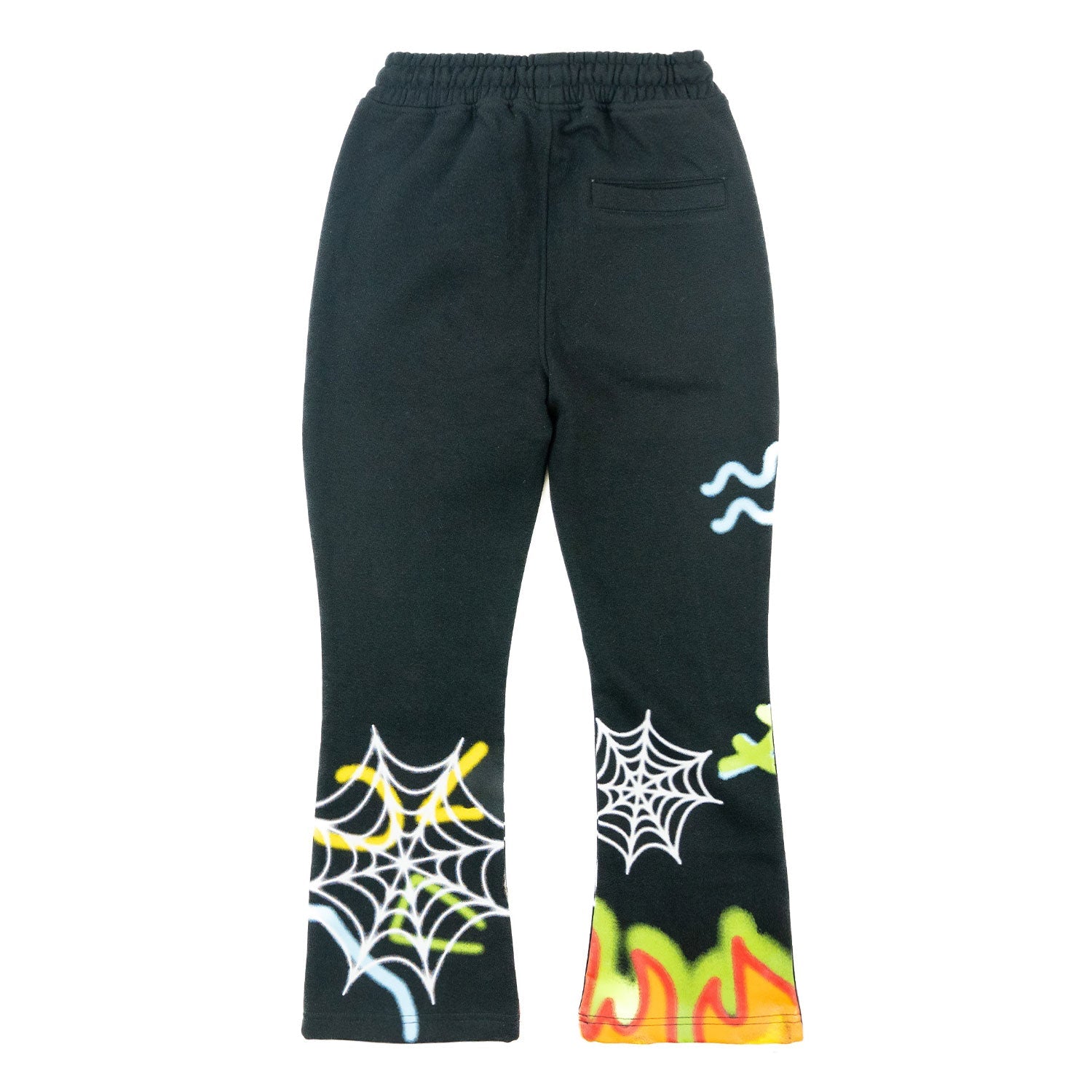 B4525 - Makobi KIDS Graffiti Stacked Fleece Set - Black