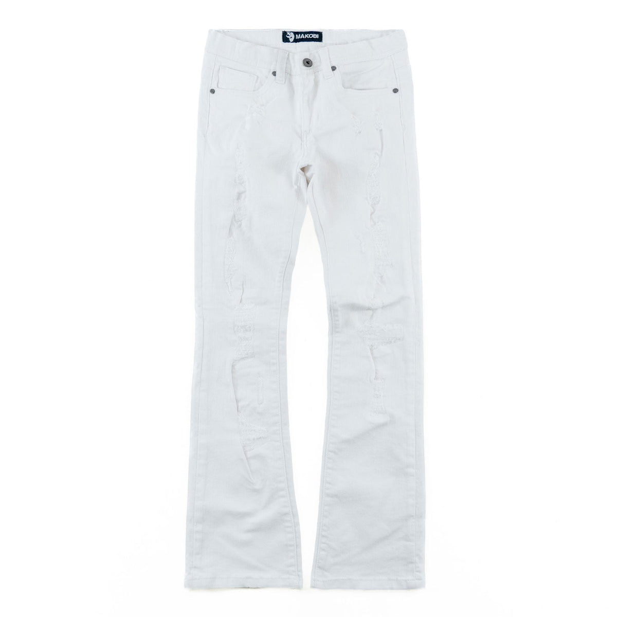 B1979 Jacob Stacked Jeans Kids - White