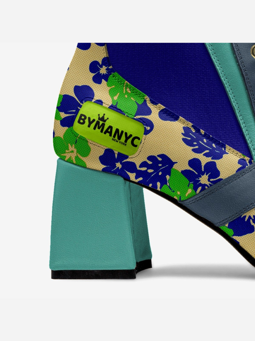 BYMANYC ® NYC Times Square Pulse: Vegan Women's Booties of Intense Luxury