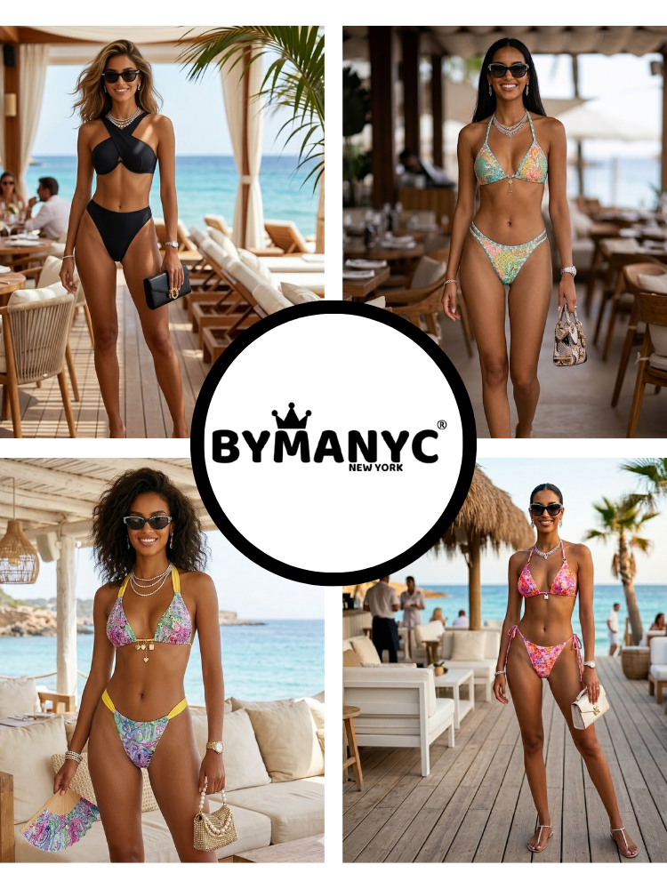 Bikini Set New Collection IBIZA USHUAIA - BYMANYC ® New York