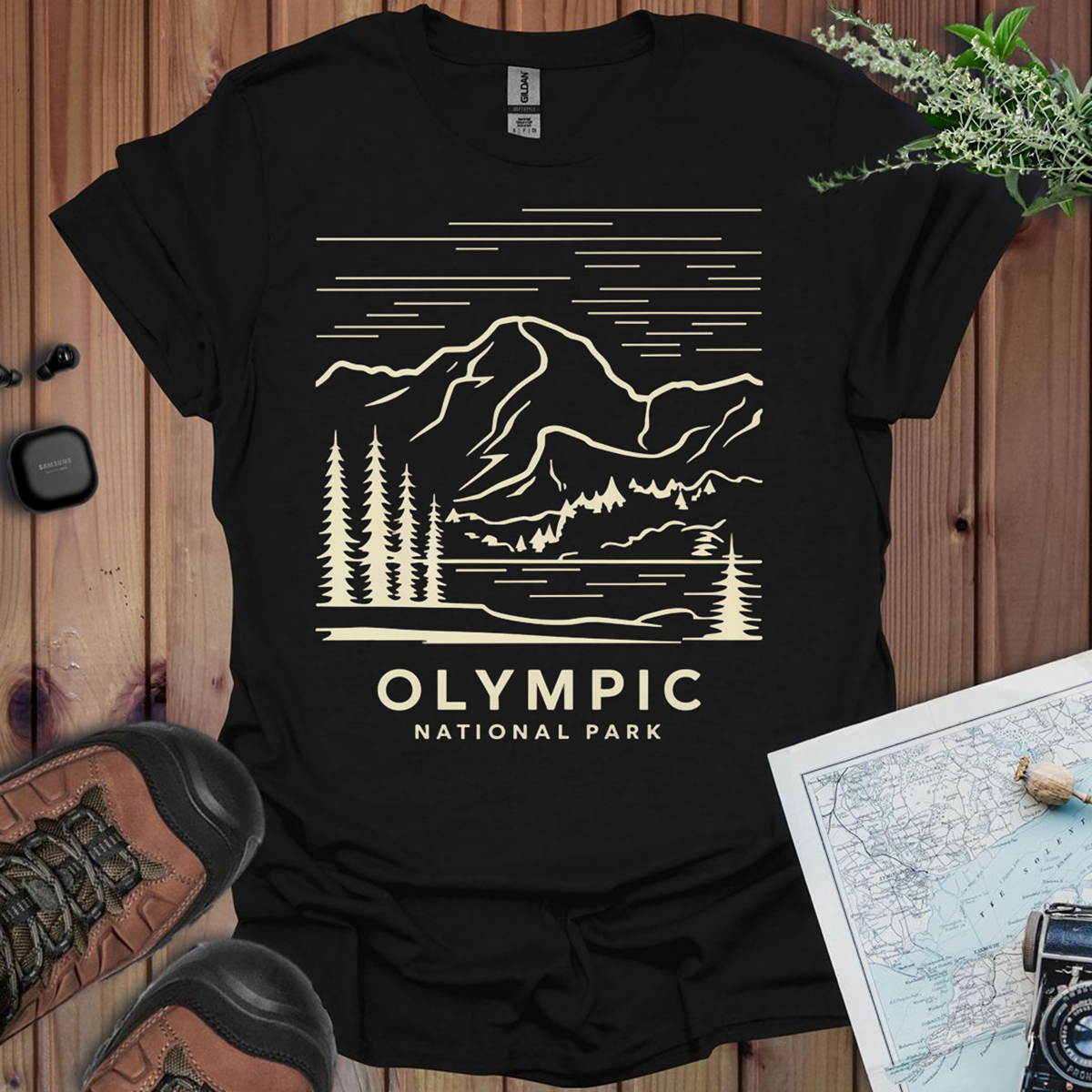 Olympic National Park Unisex Fit Soft T-Shirt