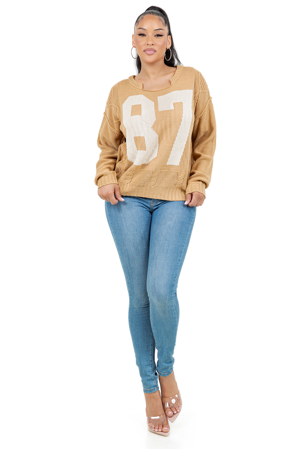 WOMEN FASHION CASUAL SWEATER