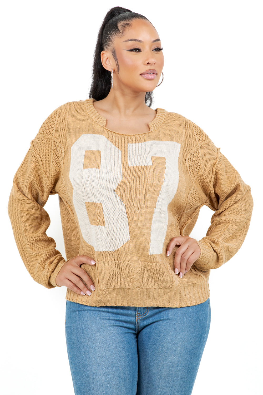 WOMEN FASHION CASUAL SWEATER