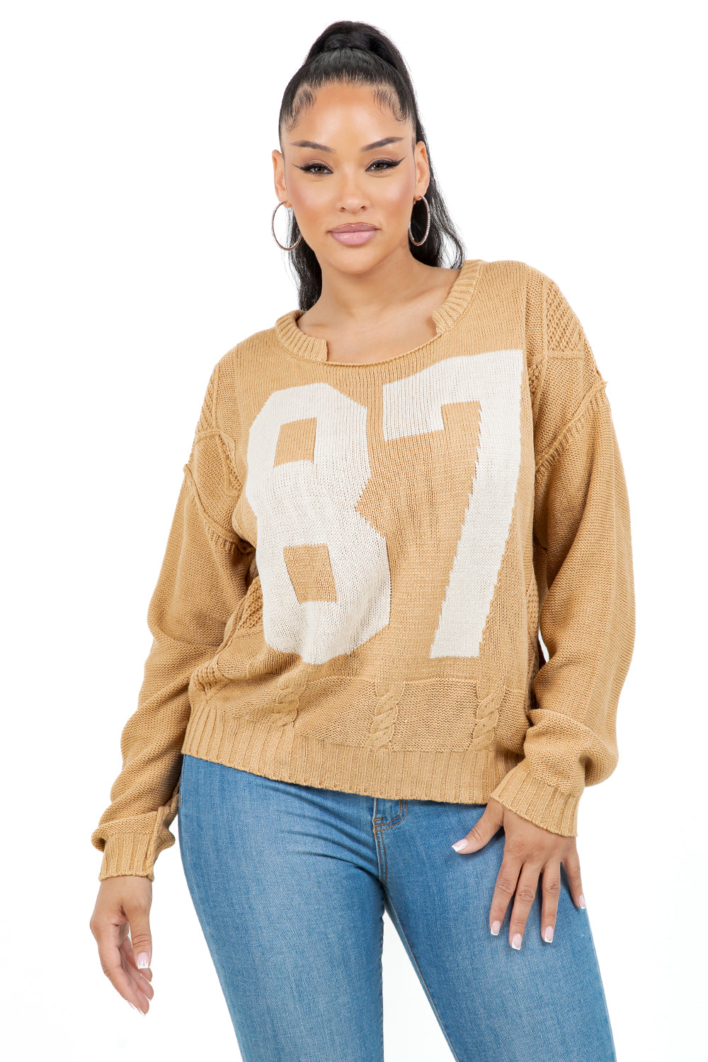 WOMEN FASHION CASUAL SWEATER