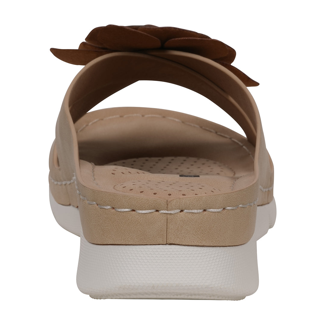 Women's Claire Tan Cushioned Footbed Sandals