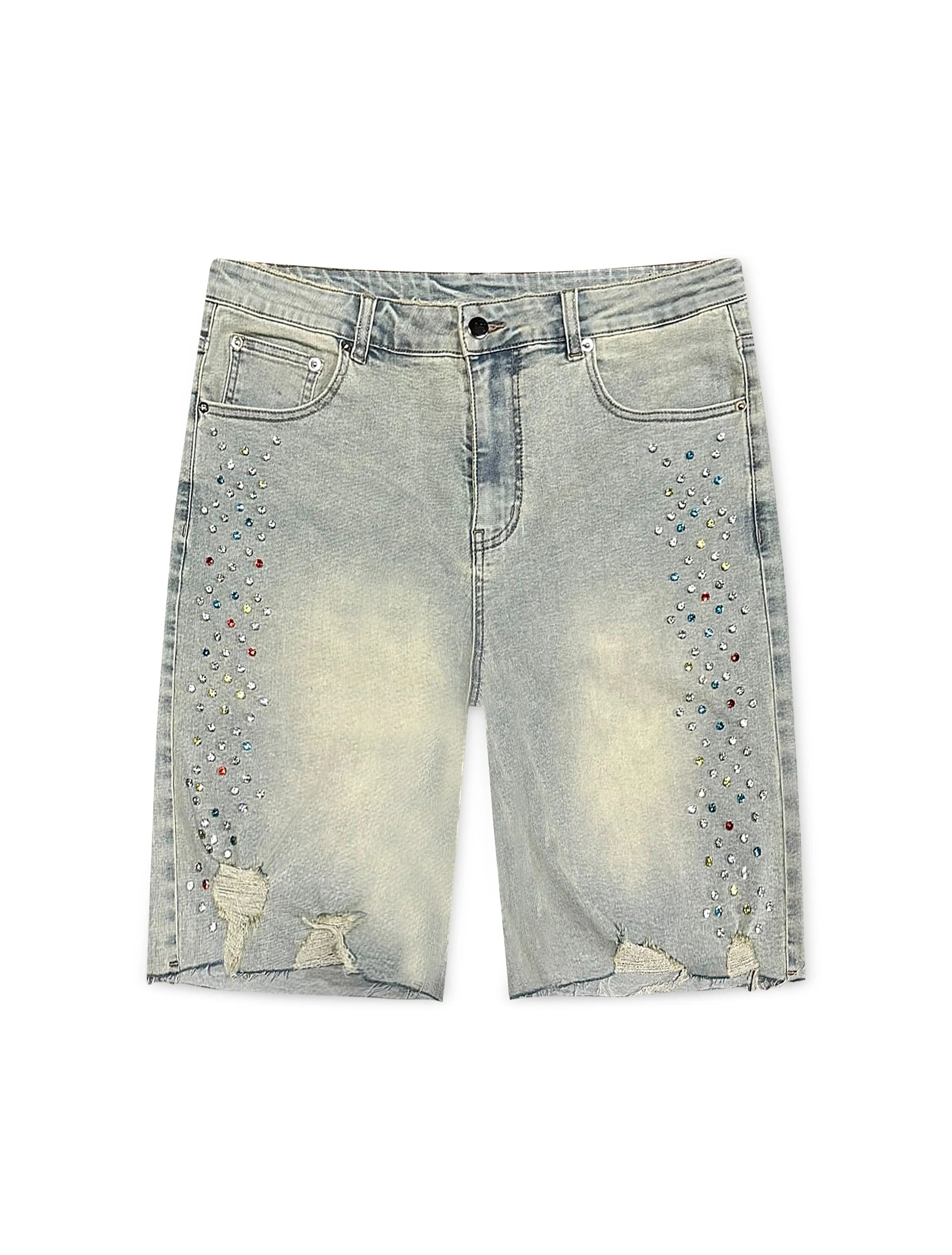Concept LA "Elliot" Jean Shorts - Vintage Blue Wash