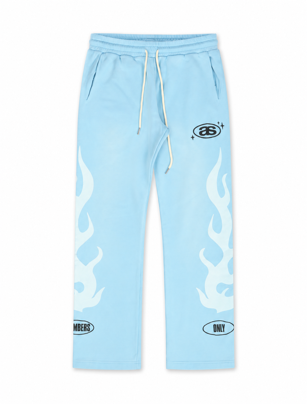 Almost Someday Members Flair Sweatpants - Light Blue