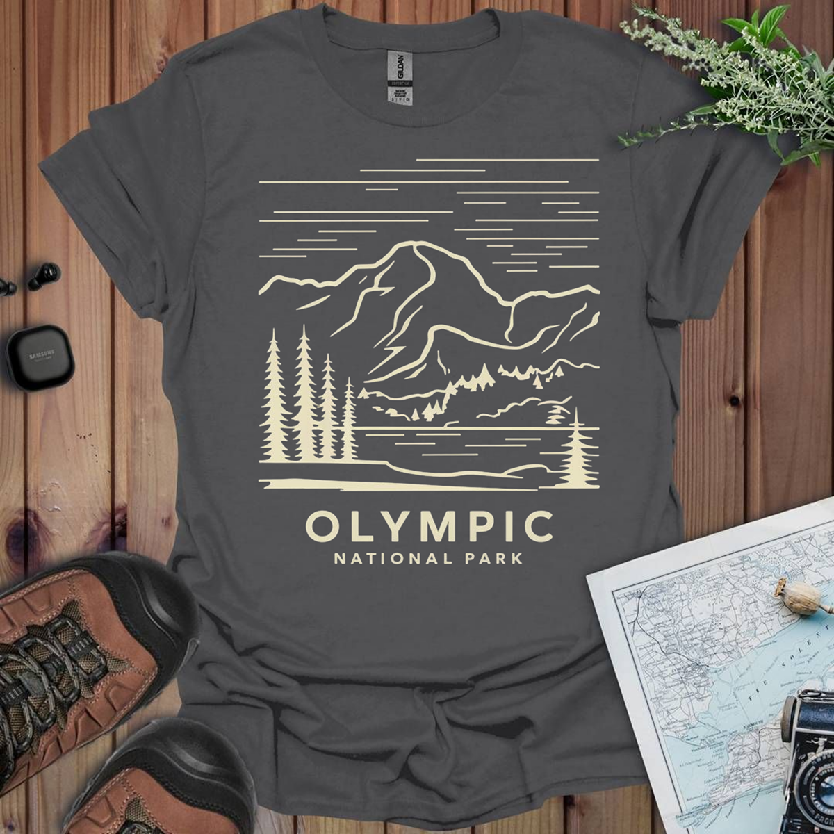 Olympic National Park Unisex Fit Soft T-Shirt