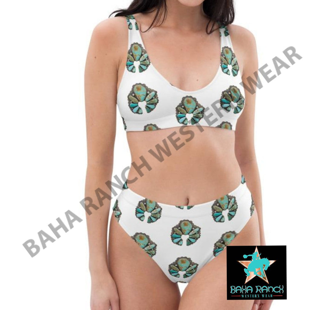 Yeehaw Turquoise Naja Bikini