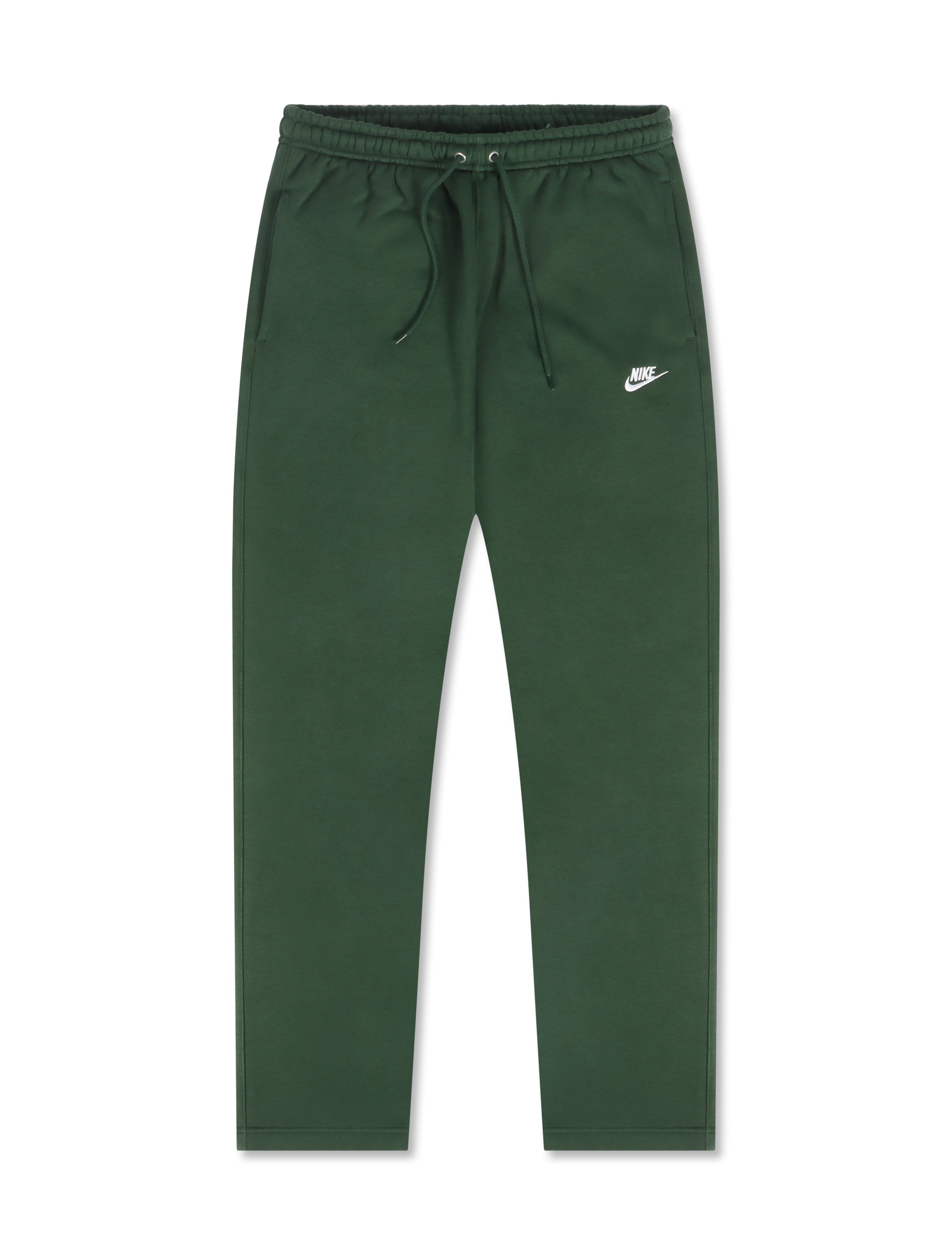 Nike Mens Open Hem Fleece Pants - Fir