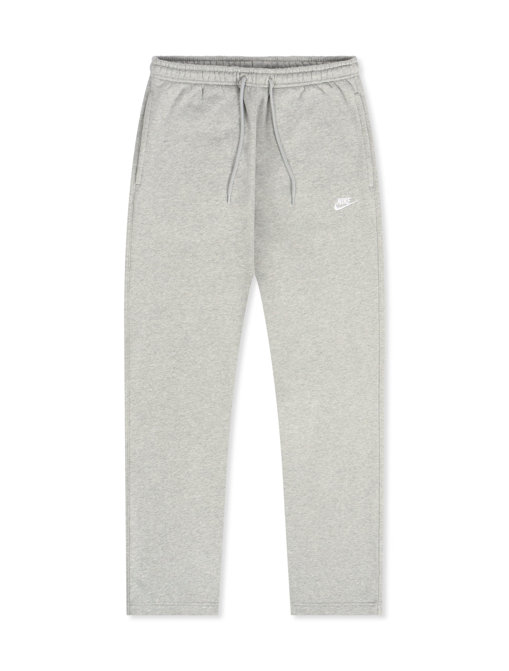 Nike Mens Club Open-Hem Sweatpants - Grey