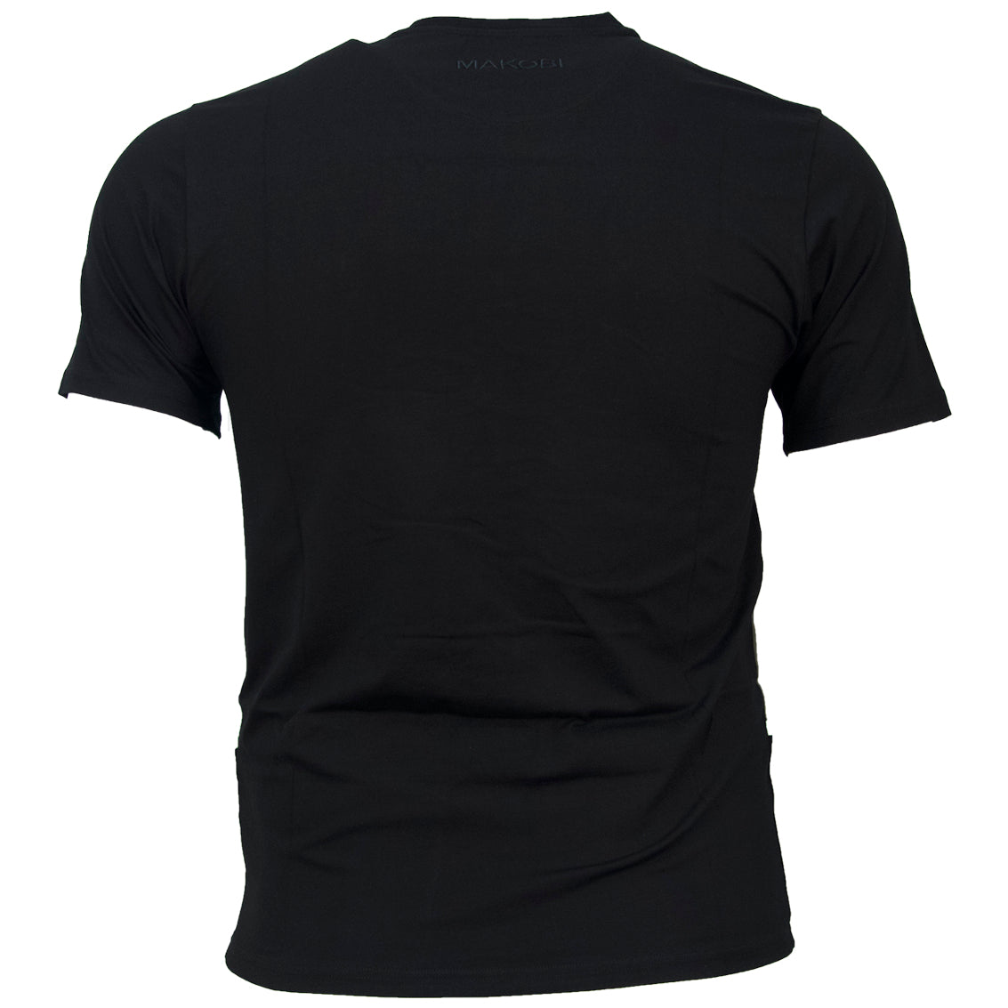 Makobi Road To Riches Tee in Black, styled photo