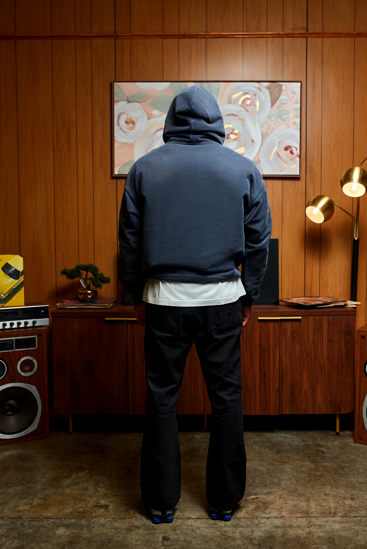 ANGEL FLARE DENIM - Black