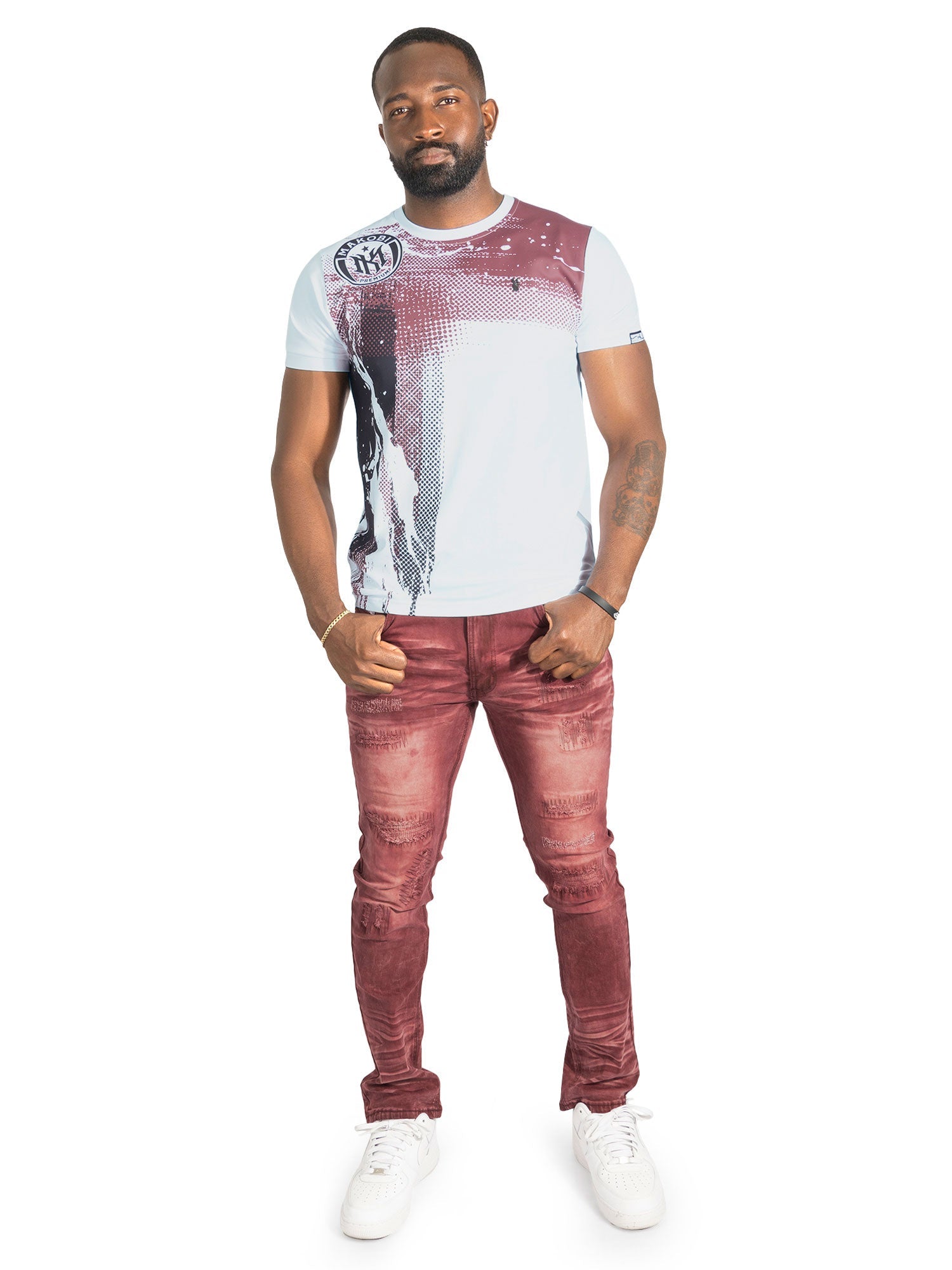 Jersey Shirt | M455 Lorenzo MK Tee - White