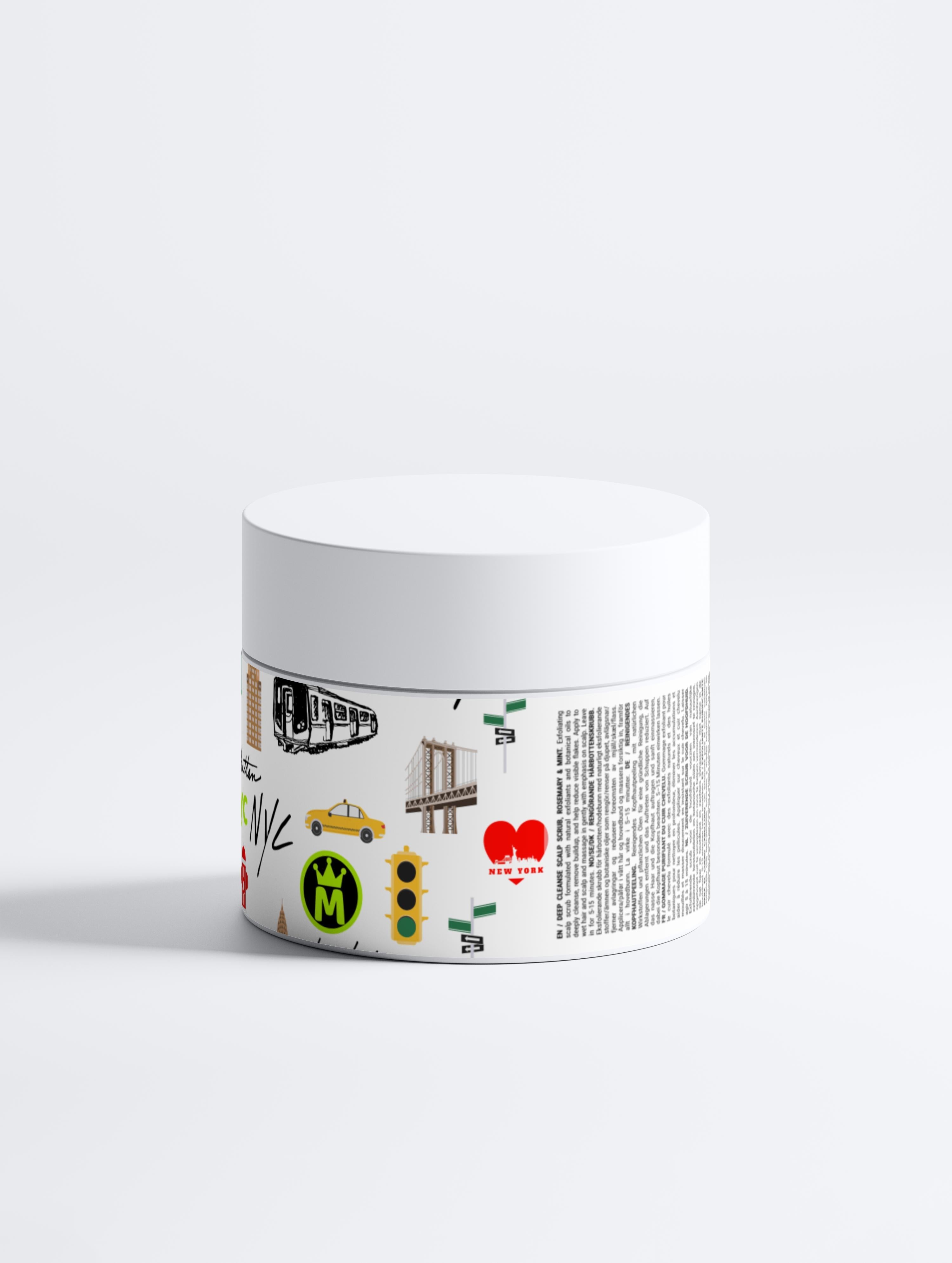 Deep Cleanse Scalp Scrub, Rosemary & Mint BYMANYC ® New York – Revitalizing Exfoliation