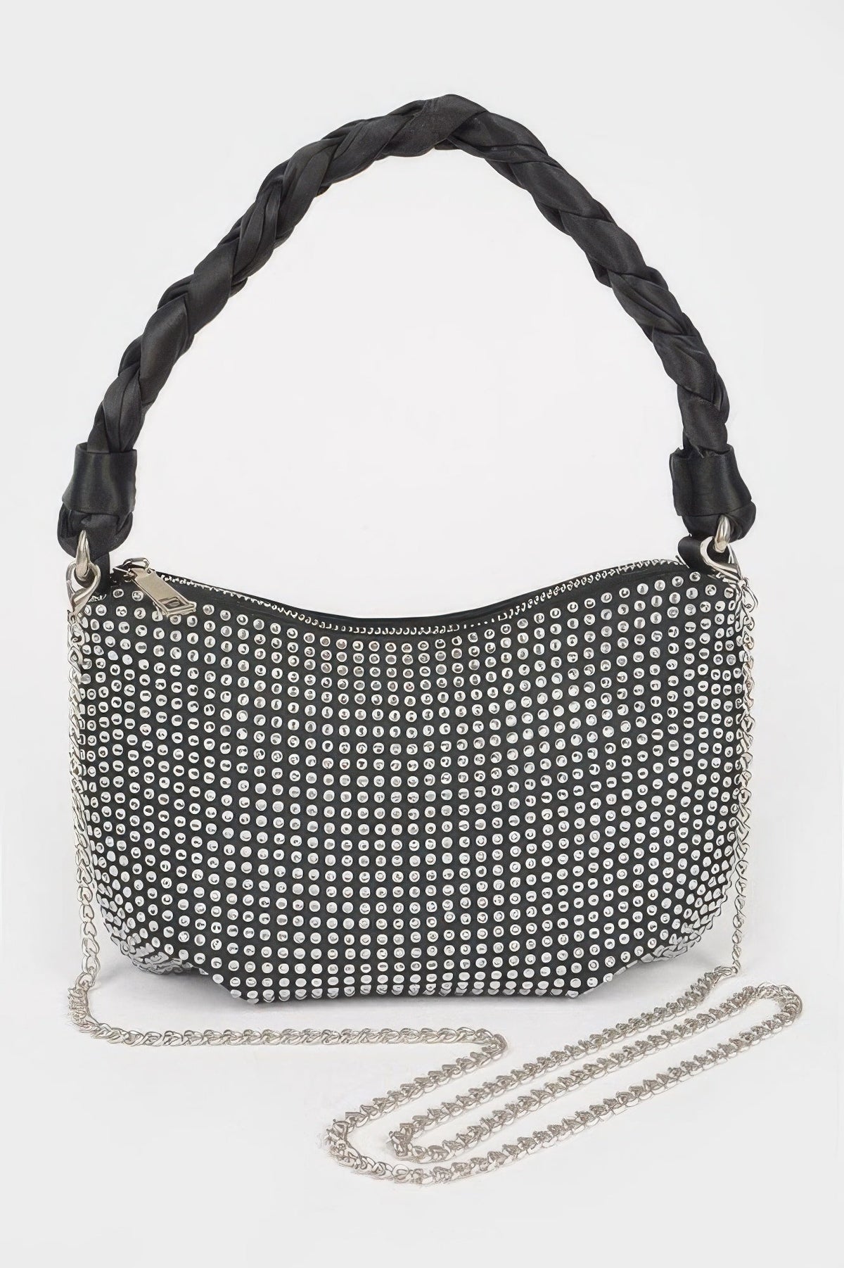ELEGANT BAG CHELSEA Hot Fix Stone Twisted Hobo – BYMANYC ® New York