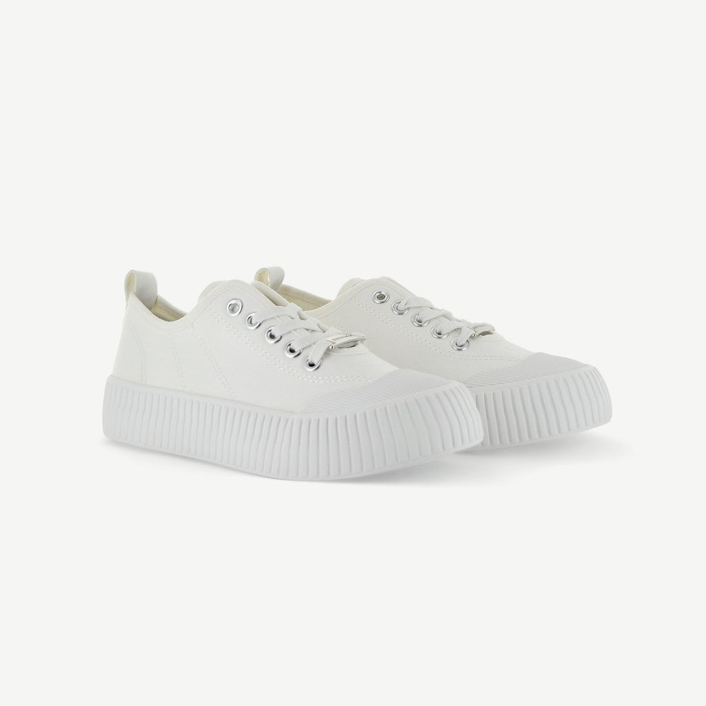 COURT ROYALE: VULCANIZED COURT SHOE - WHITE
