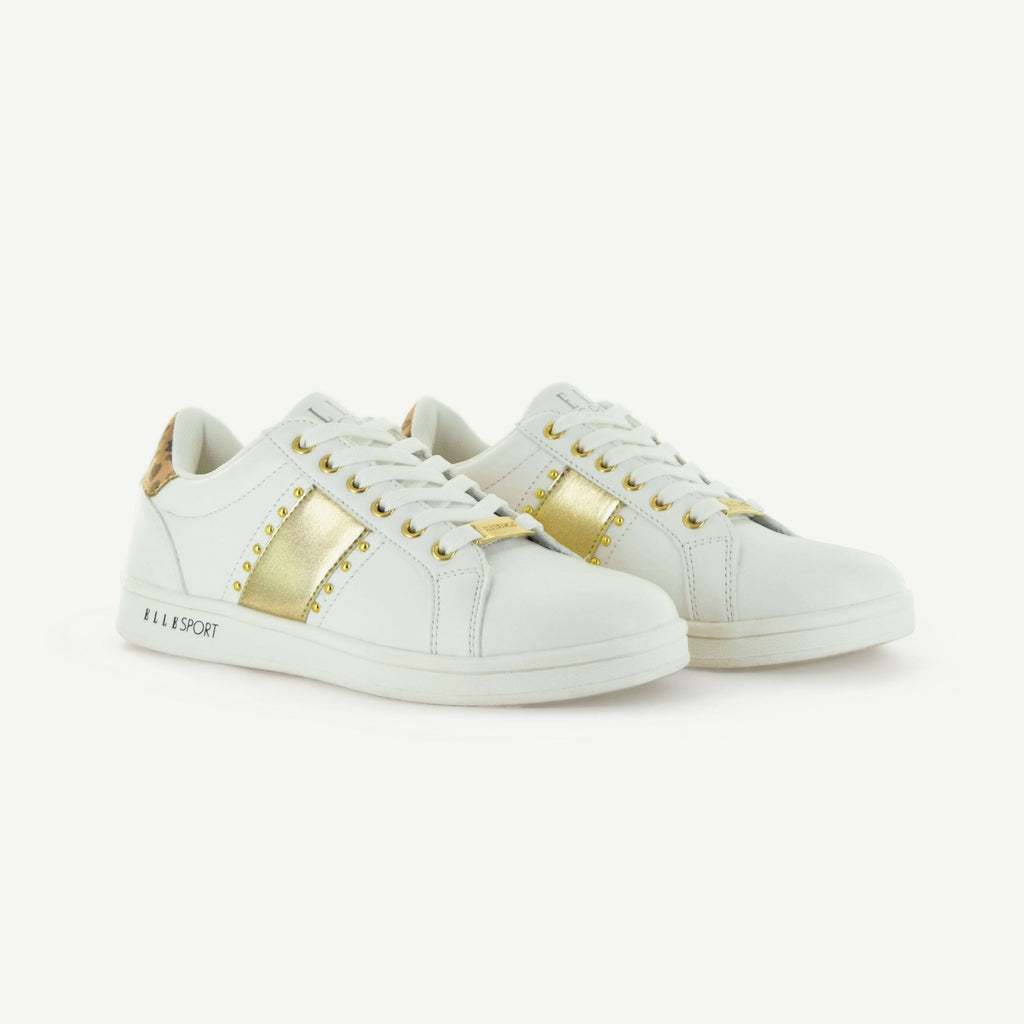 ECLAIR: COURT SHOE - WHITE