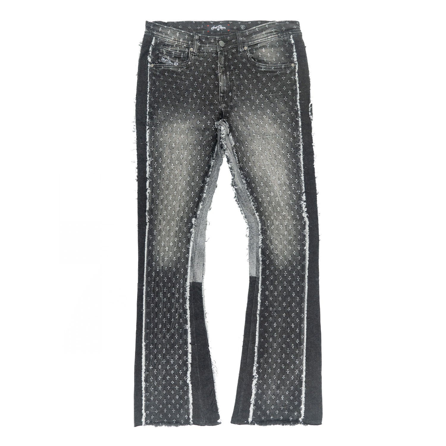 Pants | F1702 Phalon Stacked Jeans - Black