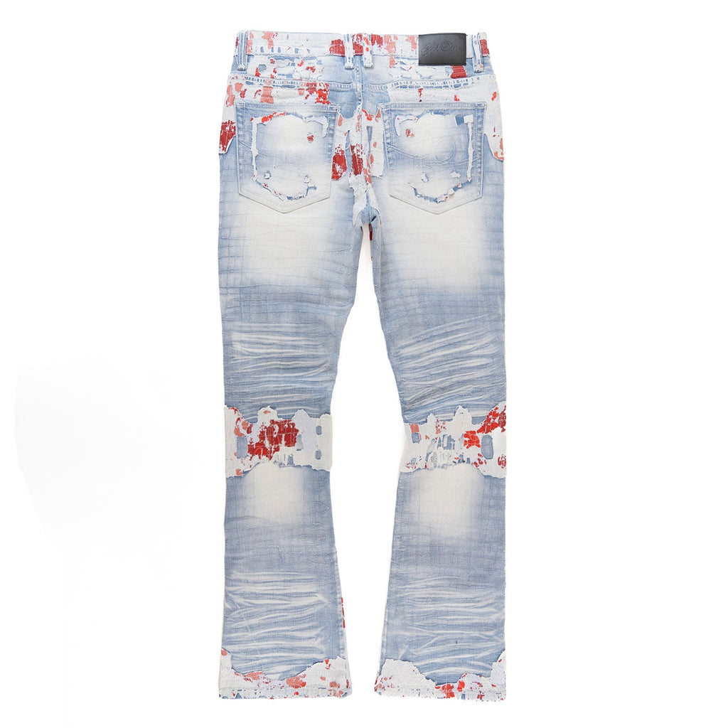 Jeans | F1733 Amoto Stacked Pants - Light Wash