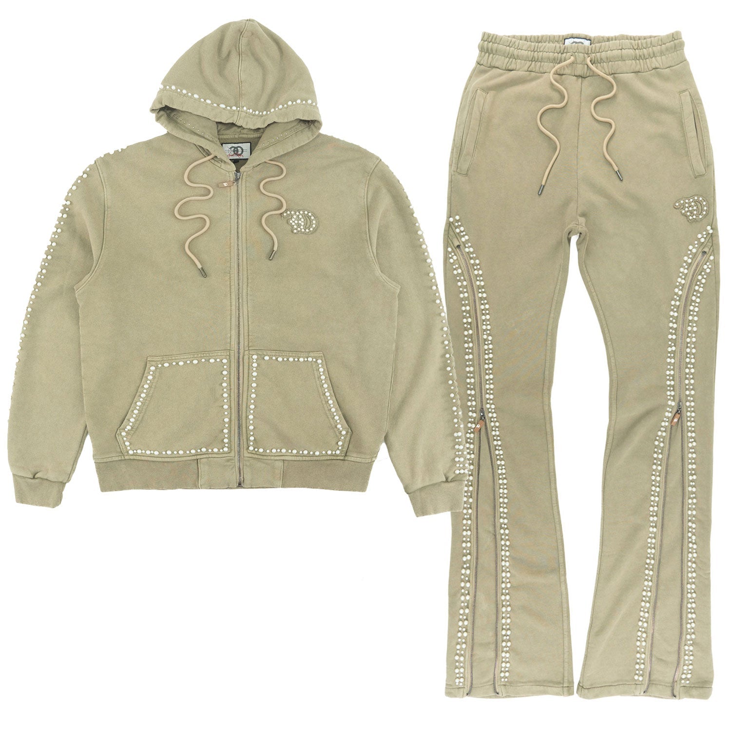 Set | F5245 Blind Faith Hoodie Set - Mocha