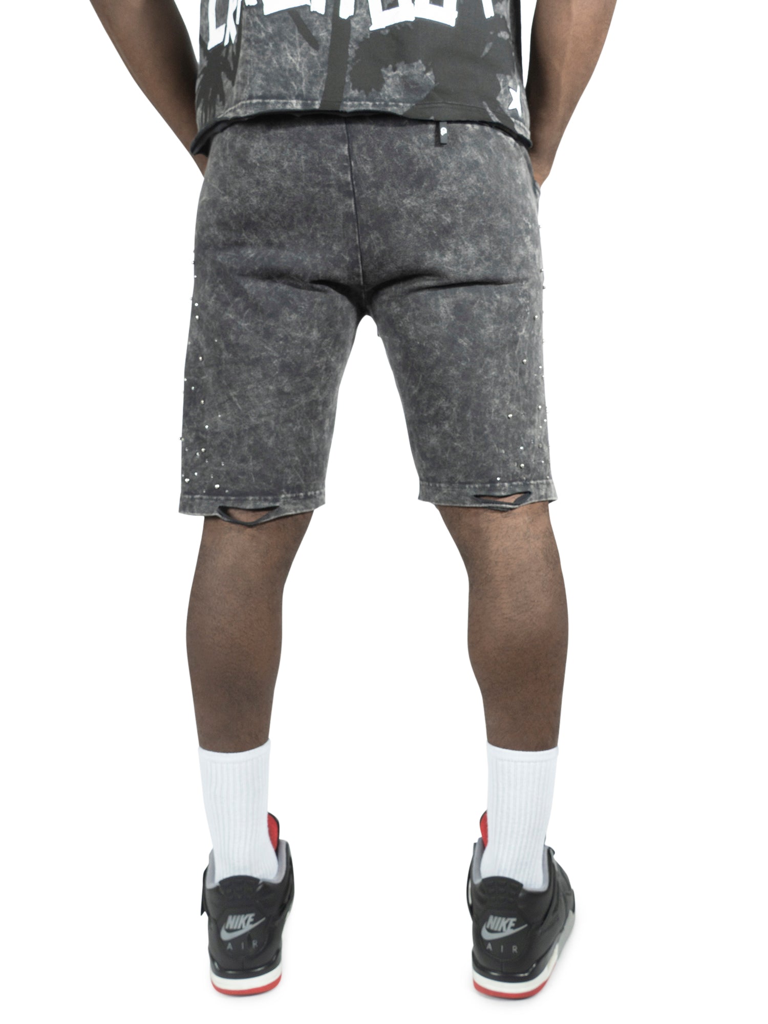 F616 Nuovo Reesh Shorts - Black