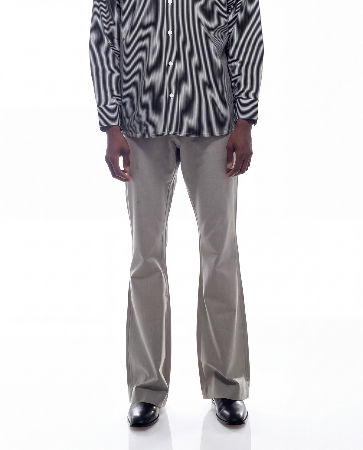 Flare Pants - Gray