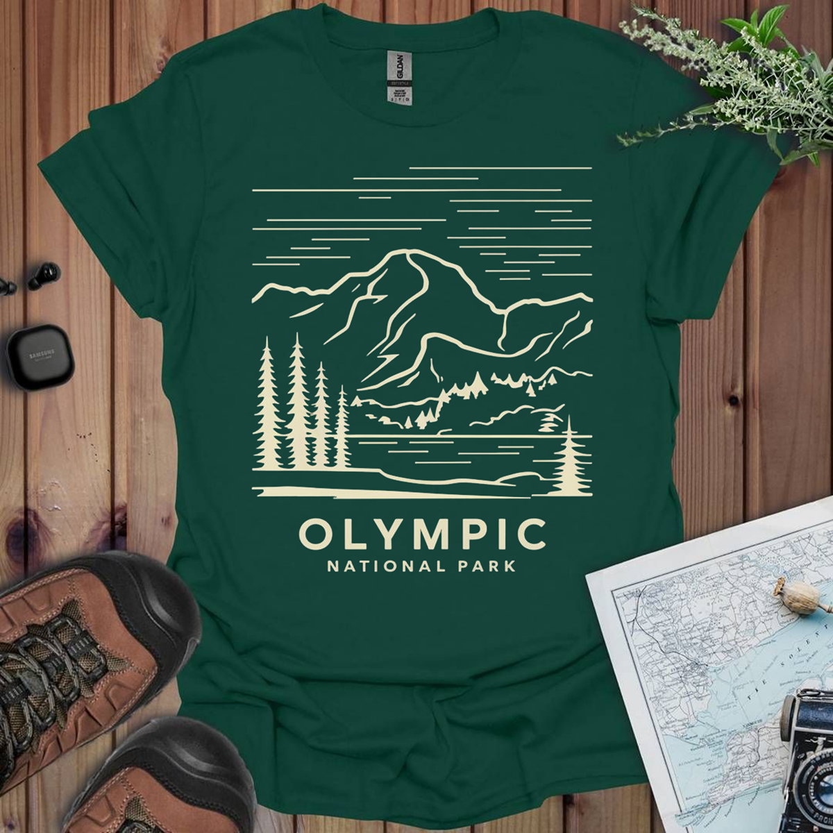 Olympic National Park Unisex Fit Soft T-Shirt
