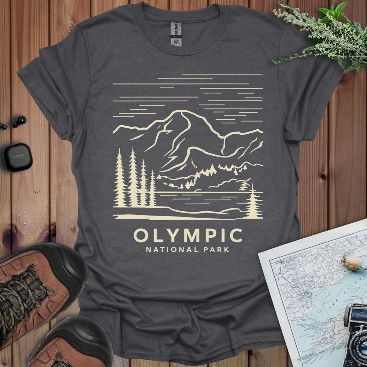 Olympic National Park Unisex Fit Soft T-Shirt