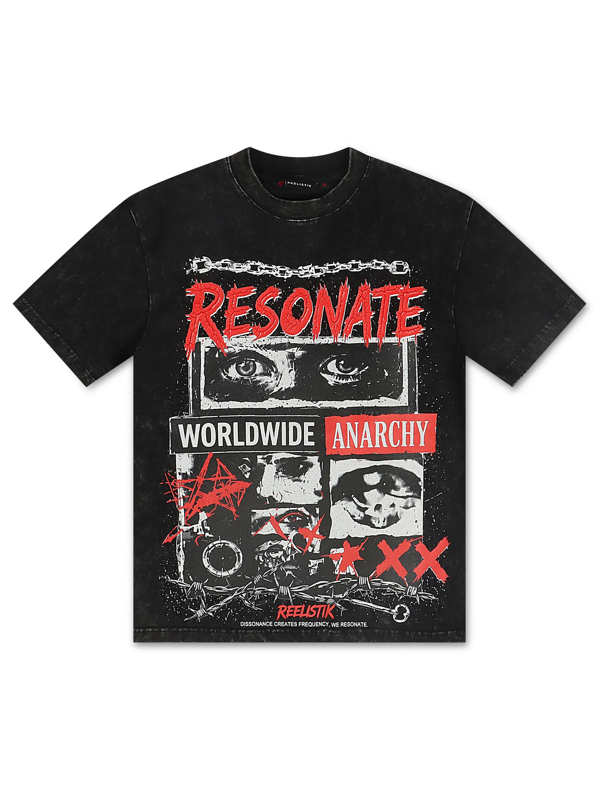 Reelistik Resonate Tee - Black