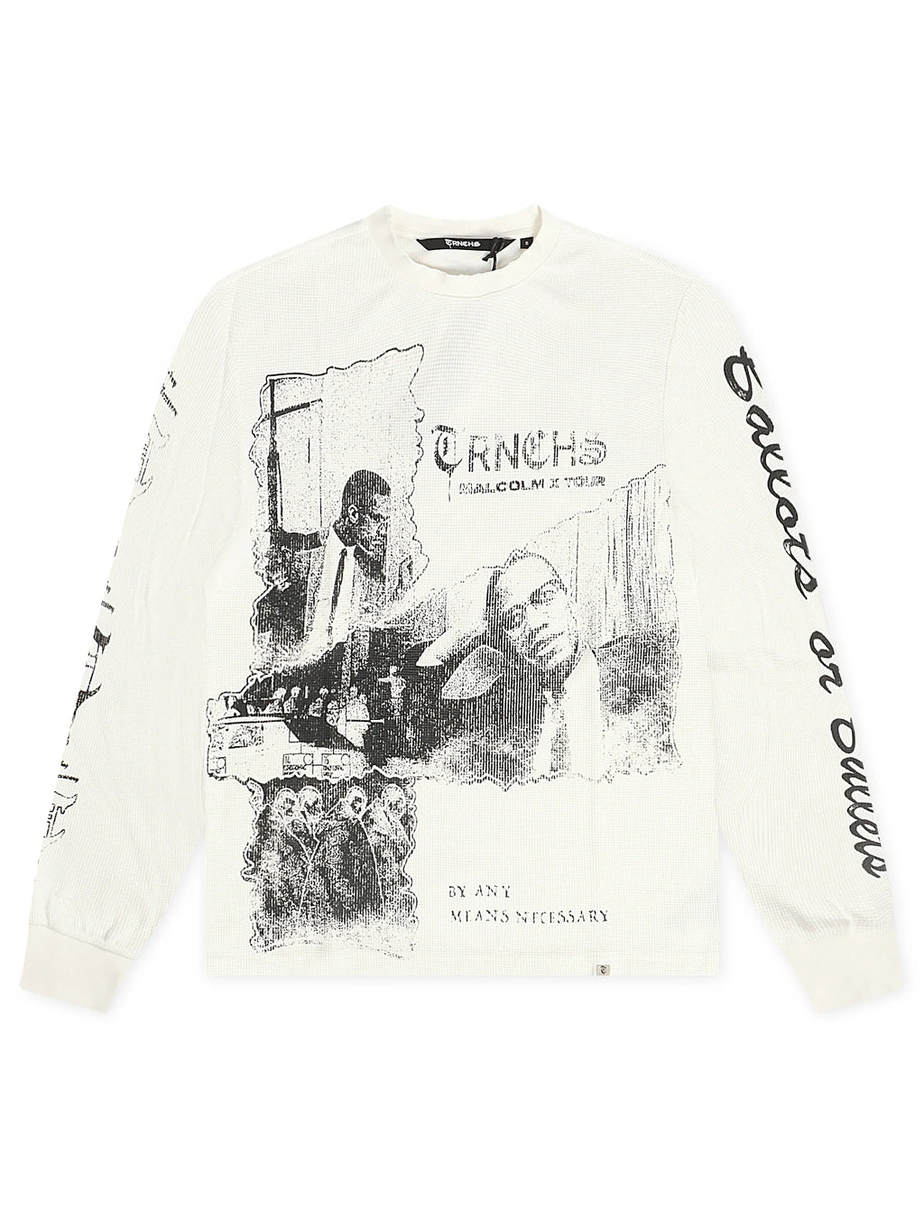 Trnchs Malcolm Thermal Long Sleeve - White