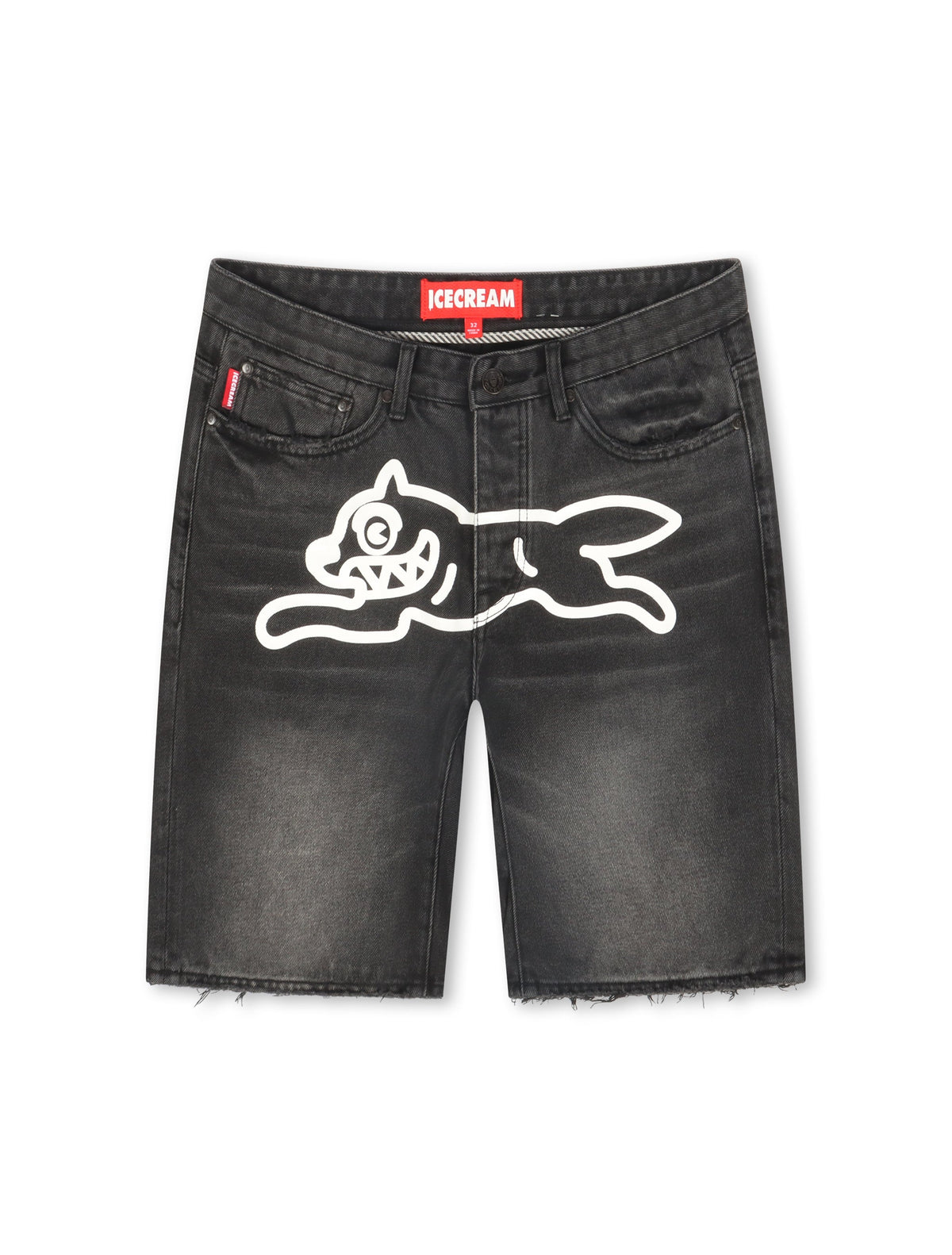Icecream Frozen Yogurt Jean Short - Black Shade