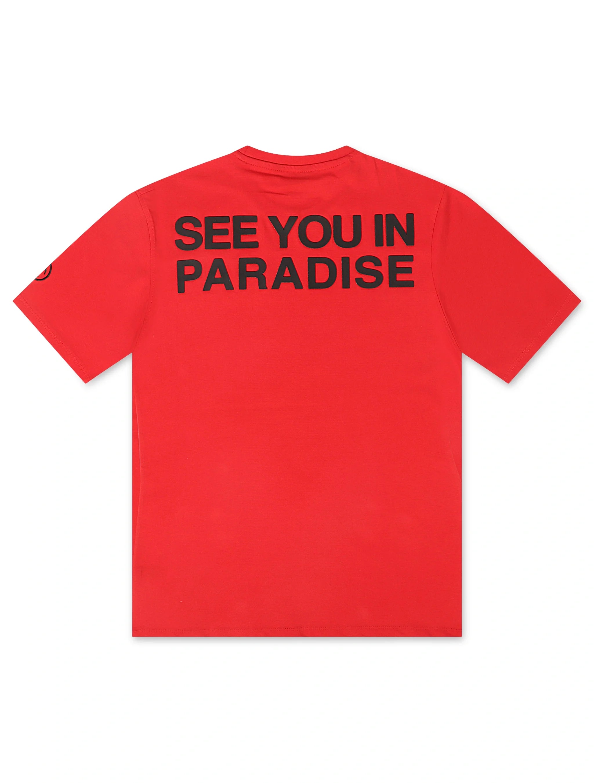 Jordan Craig Block Letter Tee - Red