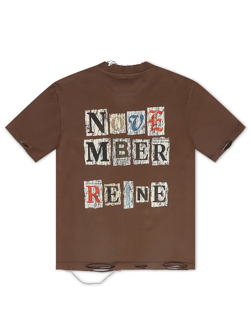 November Reine Superpower Tee - Brown