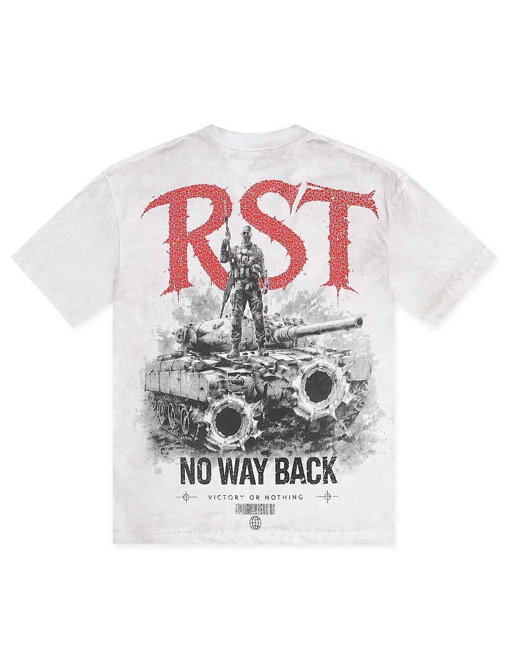 Reelistik War Ready Tee - White