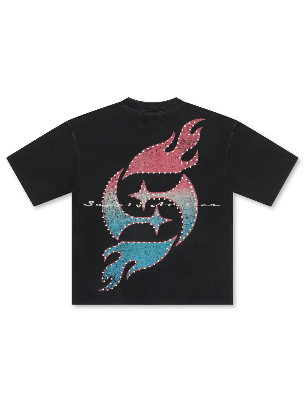 Supply West Supply Angels Boxy Tee - Black