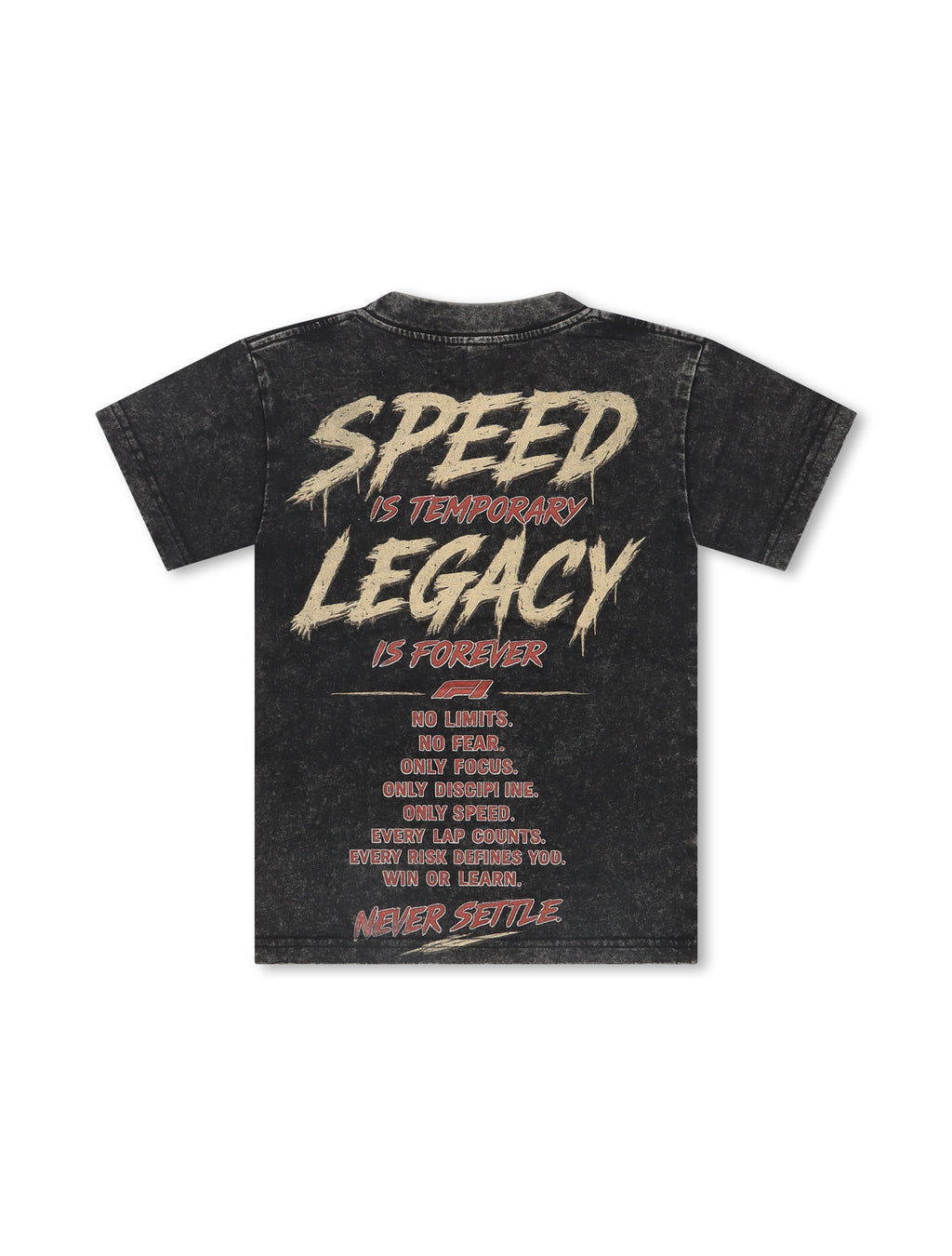 Disaster Kids Fast or Last Tee - Black