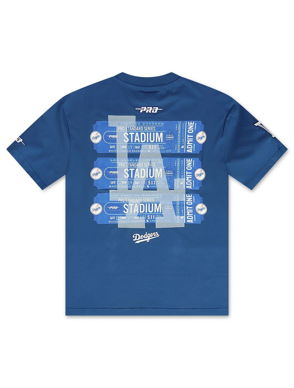 Pro Standard Los Angeles Dodgers Stadium Ticket Tee - Dark Blue