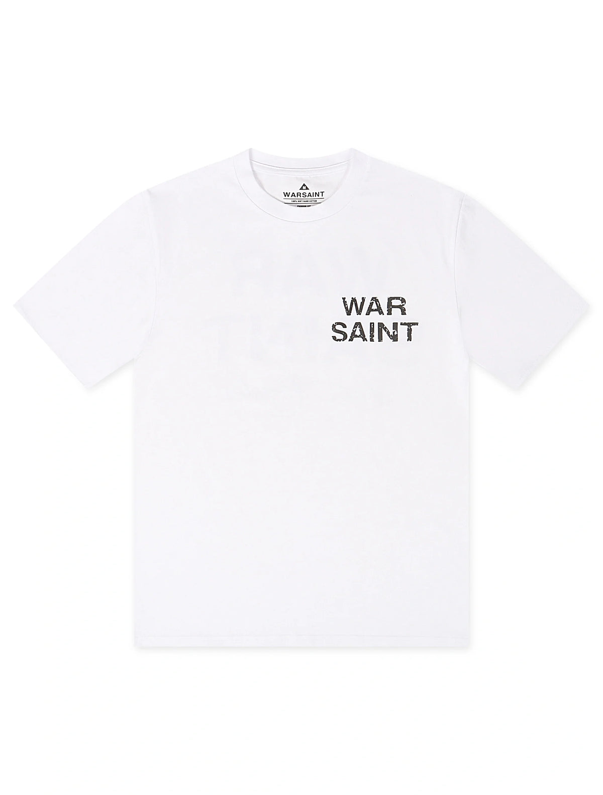 Warsaint LA Script Tee - White/Black