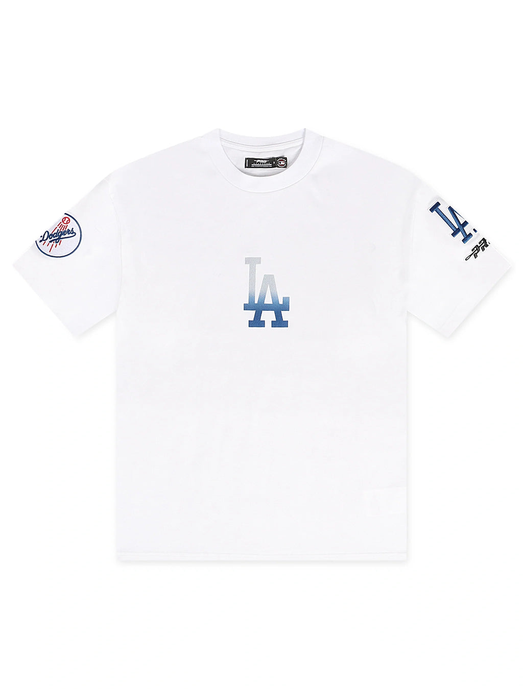 Pro Standard Los Angeles Dodgers Retro Stack Tee - White