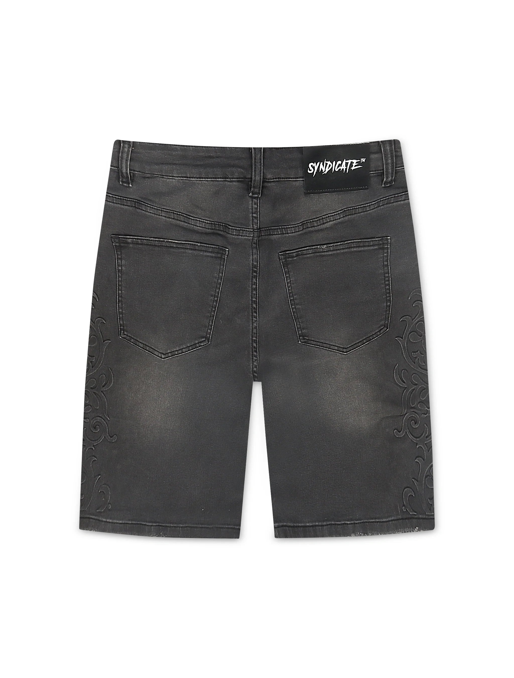 The Syndicate Legacy Shorts - Black Wash