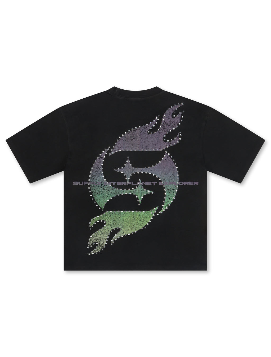 Supply West Space Cadet Boxy Tee - Black
