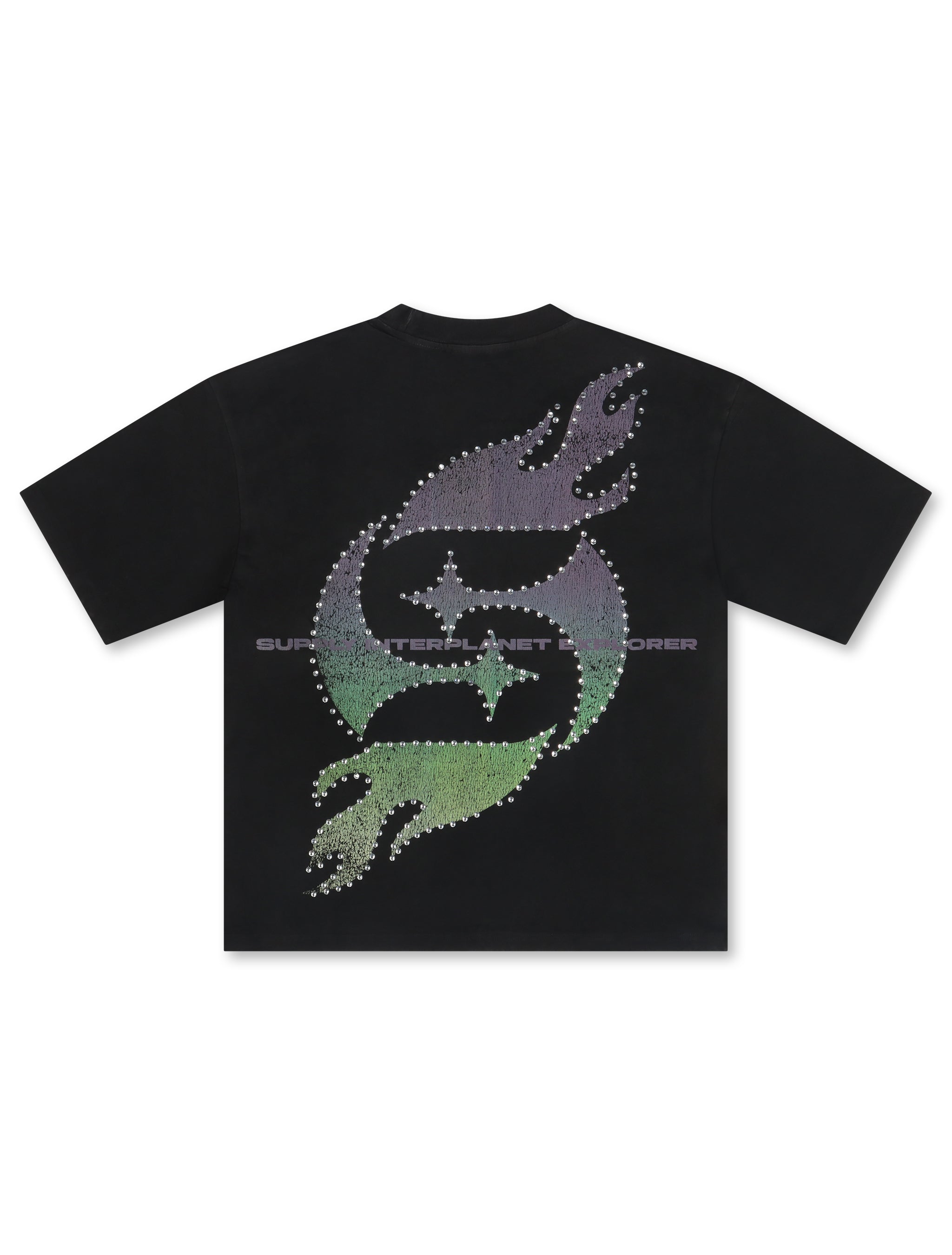 Supply West Space Cadet Boxy Tee - Black