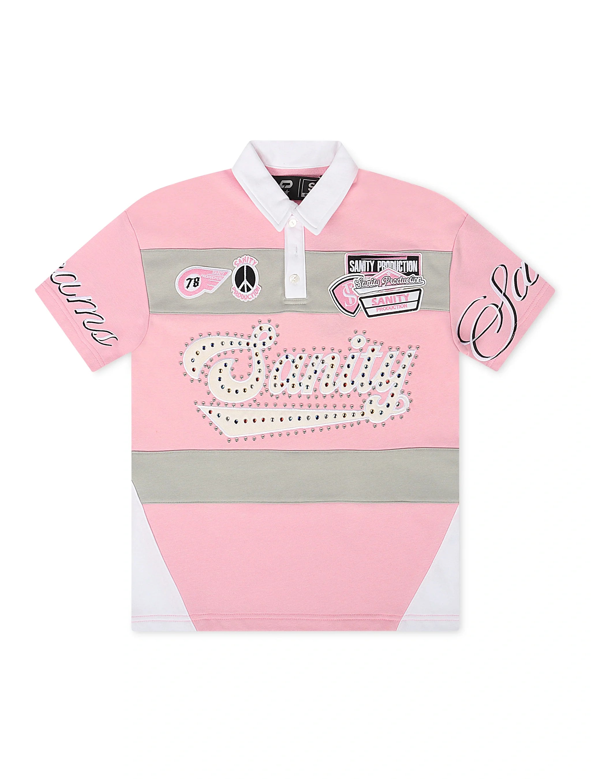 Politics Sanity Polo - Pink
