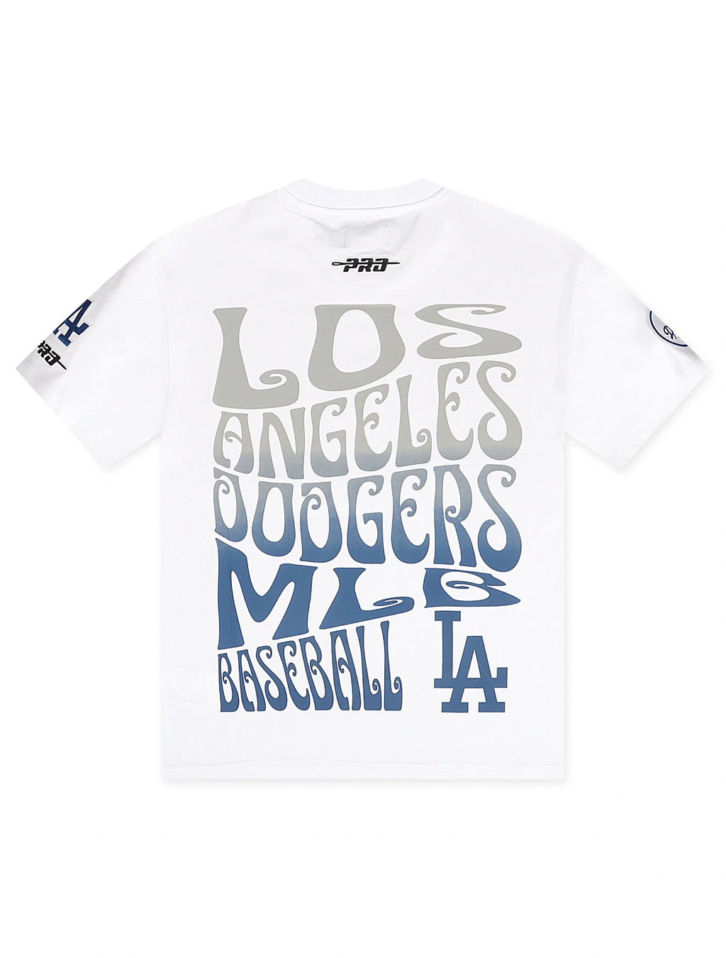 Pro Standard Los Angeles Dodgers Retro Stack Tee - White