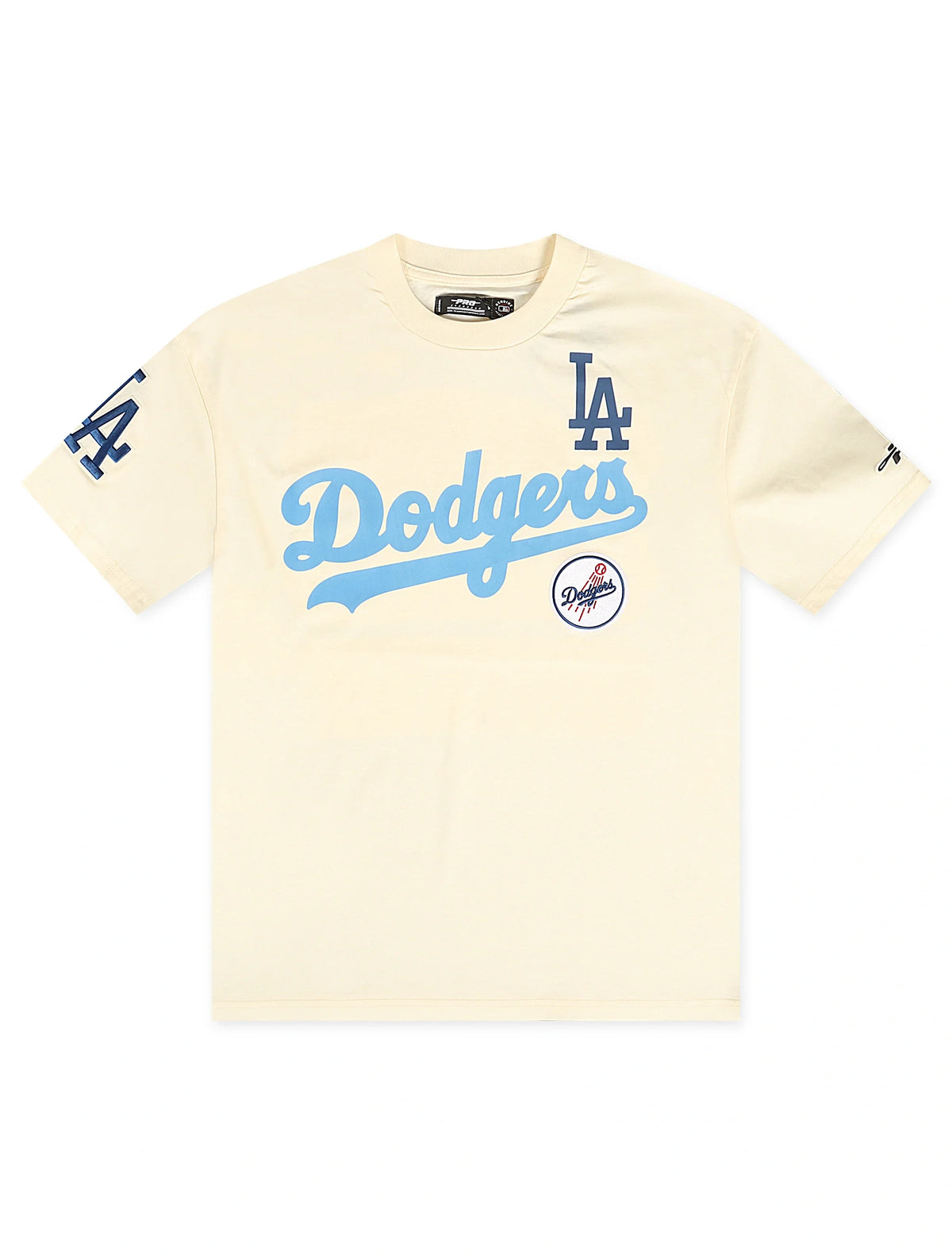 Pro Standard Los Angeles Dodgers Stadium Ticket Tee - Cream