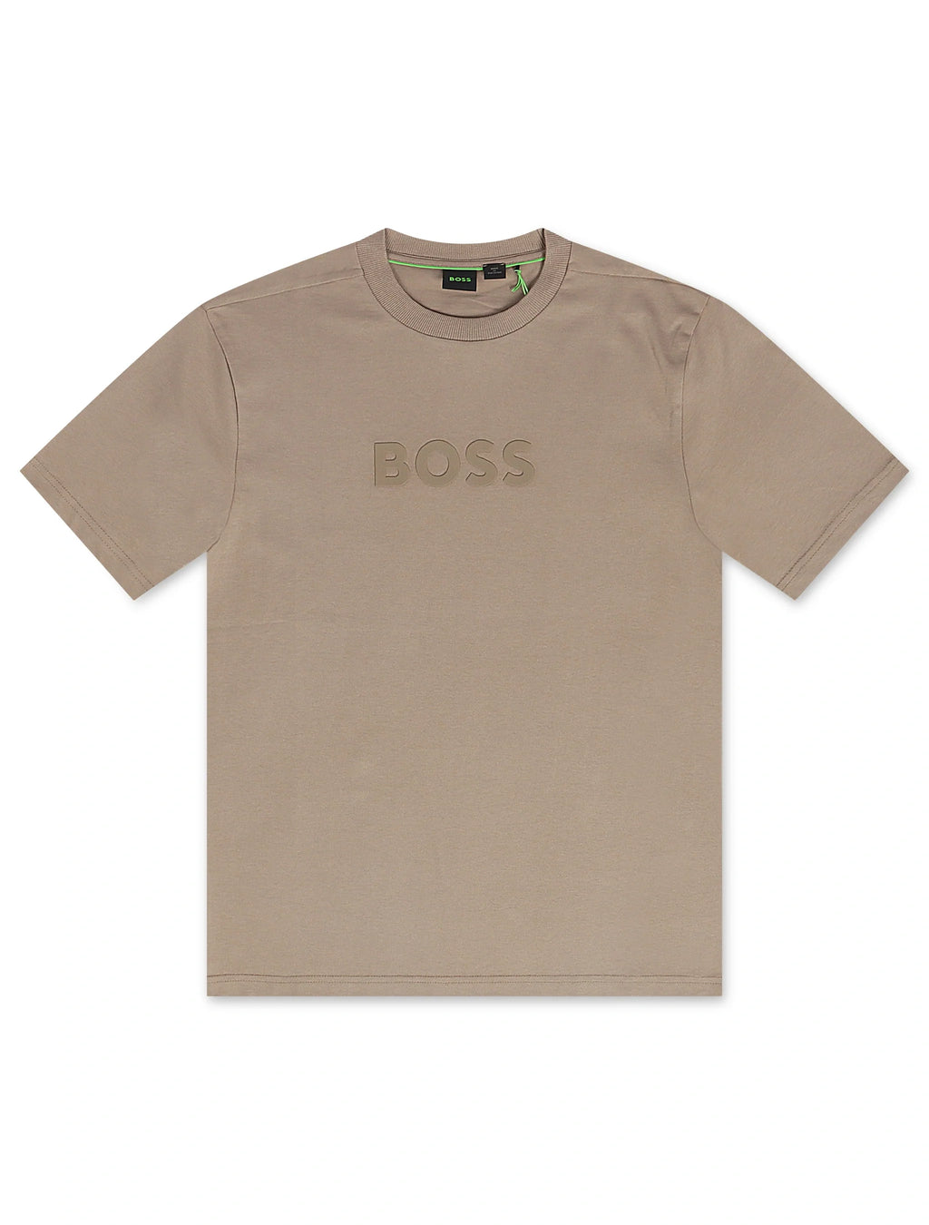 Boss Green TS Logo Tee - Brown