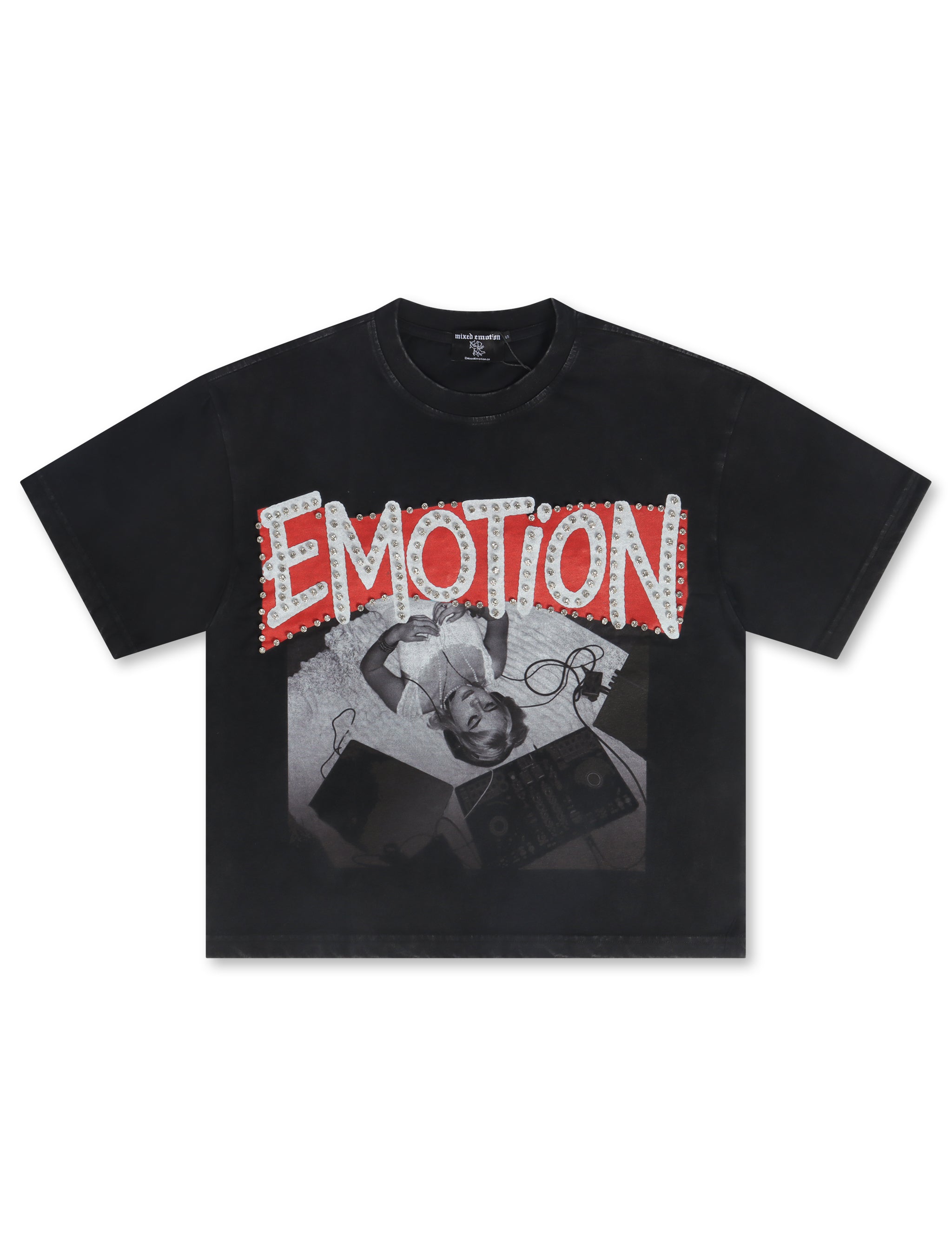 Mixed Emotion Tunes Tee - Black