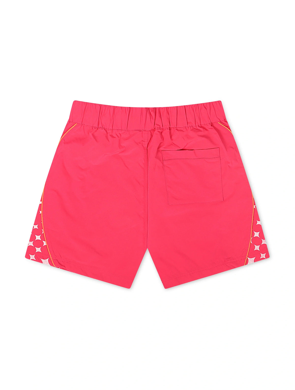 Smoke Rise Republic Windbreaker Shorts - Lilac Rose
